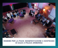 Insieme per la pace: manifestazione a sostegno di Gaza a Piazza Armerina